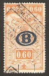 Stamps Belgium -  ferrocarriles, spoorwegen (con sobrecarga)