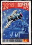 Sellos del Mundo : Africa : Guinea_Ecuatorial : 1974 5 centenario Copernico : Soyuz 11