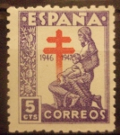Stamps Spain -  Pro Tuberculosis. (1008)