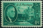 Sellos de America - Estados Unidos -  Presidente Roosevelt