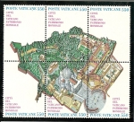 Stamps Vatican City -  Ciudad del Vaticano Patrimonio de la Humanidad