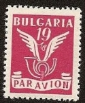 Sellos de Europa - Bulgaria -  Correo aéreo