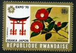 Stamps Rwanda -  Expo '70 Osaka
