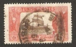 Stamps Tunisia -  Galera cartaginesa