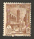 Stamps Tunisia -  mezquita de halfaouine