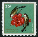 Stamps Rwanda -  Pájaros