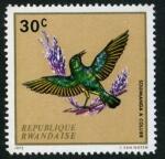 Stamps : Africa : Rwanda :  Pájaro
