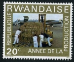 Stamps Rwanda -  Año de la Producción