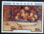 Sellos de Africa - Rwanda -  Renoir