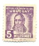 Sellos de America - Uruguay -  PROCERES