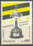 Stamps Uruguay -  HOMENAJE AL CLUB ATLETICO PEÑAROL