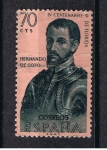 Sellos de Europa - Espaa -  Edifil  1299  Forjadores de América  Hernando de Soto