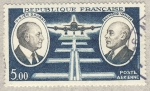 Sellos de Europa - Francia -  Didier Daurat (1891-1969), Raymond Vanier (1895-1965), Pioniers de l'Aviation