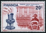 Stamps Rwanda -  Centenario Teléfono