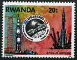 Stamps : Africa : Rwanda :  Carrera Espacial