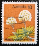 Stamps Australia -  Helichrysum thamsonii