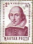 Stamps Hungary -  HUNGRIA Magyar Posta 1964 2028 William Shakeaspeare Usado