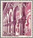 Sellos de Europa - Espaa -  ESPAÑA 1965 1645 Sello Nuevo Serie Turistica Sta. Mª la Blanca Toledo