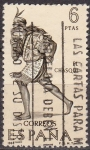 Stamps Spain -  España 1966 1757 Sello º Forjadores de America Correo Inca