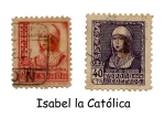 Sellos de Europa - Espa�a -  Isabel la Católica
