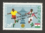 Stamps Africa - Ghana -  copa de futbol de equipos africanos