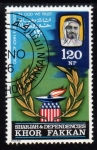 Stamps United Arab Emirates -   Khor Fakkan 1966: 6ª Exposicion Filatelica Washington DC