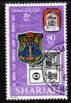 Sellos de Asia - Emiratos �rabes Unidos -  Sharjah 1966 5º Congreso A.I.J.P. Salon F.I.P. Munich