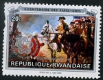 Stamps Rwanda -  Bicentenario  Estados Unidos