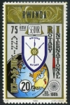 Stamps Rwanda -  75 Aniversario