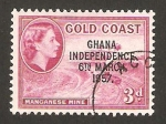 Stamps Ghana -  mina de manganeso