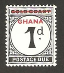 Sellos del Mundo : Africa : Ghana : cifra