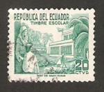 Sellos del Mundo : America : Ecuador : ir a la escuela
