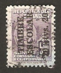 Sellos de America - Ecuador -  servicio consular, impreso timbre escolar 20c.