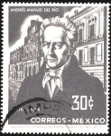 Stamps Mexico -  Andrés Manuel del Río, científico y naturista. 200 años de su nacimiento en Madrid. 1764 - 1964.