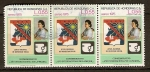 Stamps Honduras -  PERSONAJE  Y  EMBLEMA