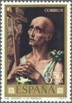 Stamps Spain -  ESPAÑA 1970 1968 Sello Nuevo Dia del Sello Luis de Morales El Divino San Jeronimo c/señal charnela
