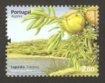Stamps : Europe : Portugal :  lago de las azores, cedro de las islas