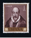 Stamps Spain -  Edifil  1334  Pintores  Domenico Theotocopoulos  El Greco  