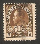 Stamps America - Canada -  george V