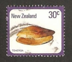 Sellos de Oceania - Nueva Zelanda -  Concha toheroa