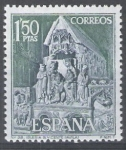 Sellos de Europa - Espa�a -  Serie Turística.Iglesia de San Vicente, de