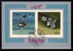 Sellos de Asia - Emiratos �rabes Unidos -  Ajman 1968: Satelites: Surveyor y Explorer