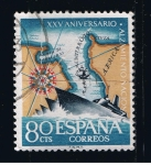 Stamps Spain -  Edifil  1354  XXV   Aniversario del Alzamiento Nacional  