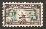 Stamps New Zealand -  centº de nueva zelanda, abel tasman