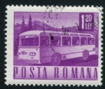 Sellos de Europa - Rumania -  Autobus