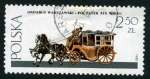 Stamps : Europe : Poland :  Carruaje Siglo XIX