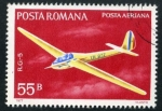 Sellos de Europa - Rumania -  Avion