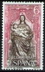 Stamps Spain -  Monasterio de Santa María del Parral. La virgen y el niño