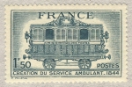 Sellos de Europa - Francia -  100 ans service postal ambulant