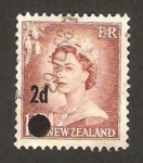 Stamps New Zealand -  isabel II